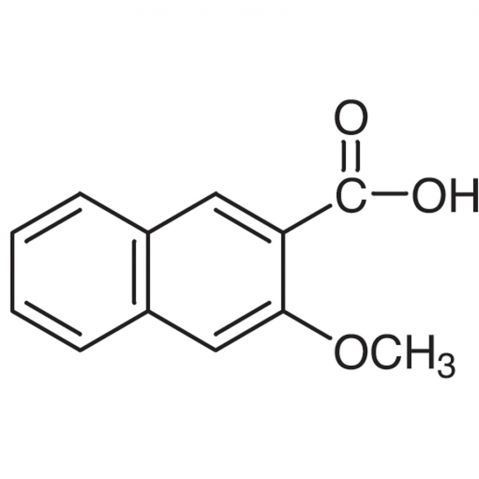 3-Methoxy-2-naphthoic Acid Chemical Structure