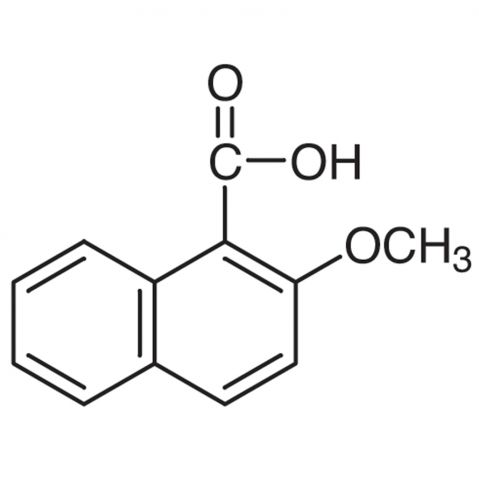 2-Methoxy-1-naphthoic Acid Chemical Structure