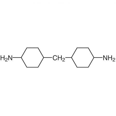 4,4'-Methylenebis(cyclohexylamine) (mixture of isomers) Chemical Structure