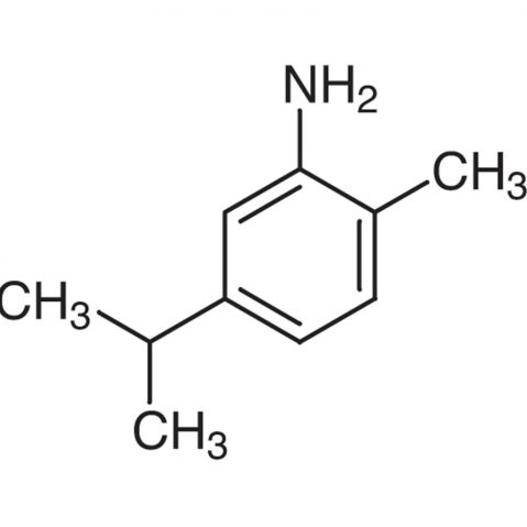 2-Methyl-5-isopropylaniline Chemische Struktur