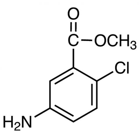 Methyl 5-Amino-2-chlorobenzoate Chemical Structure