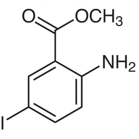 Methyl 5-Iodoanthranilate التركيب الكيميائي