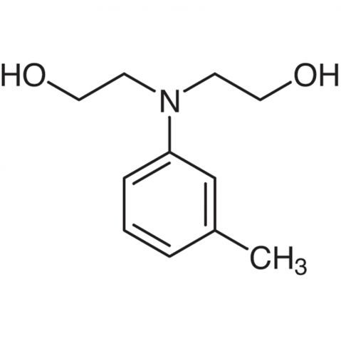 m-Tolyldiethanolamine 化学構造