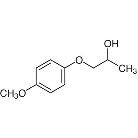 1-(4-Methoxyphenoxy)-2-propanol 化学構造