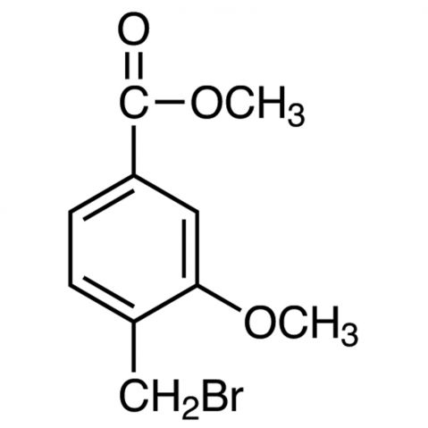 Methyl 4-(Bromomethyl)-3-methoxybenzoate Chemical Structure