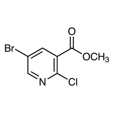 Methyl 5-Bromo-2-chloronicotinate Chemical Structure