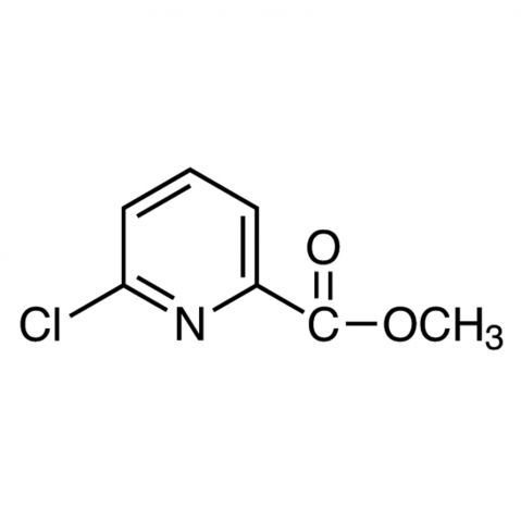 Methyl 6-Chloro-2-pyridinecarboxylate Chemical Structure