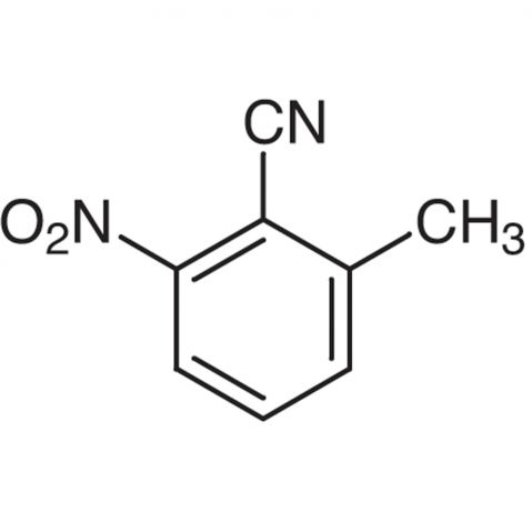 2-Methyl-6-nitrobenzonitrile Chemical Structure