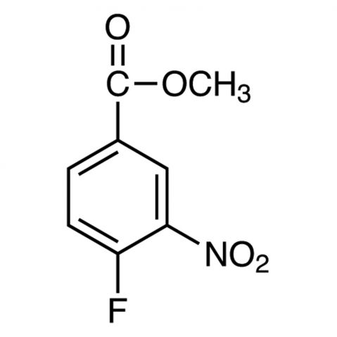 Methyl 4-Fluoro-3-nitrobenzoate Chemical Structure