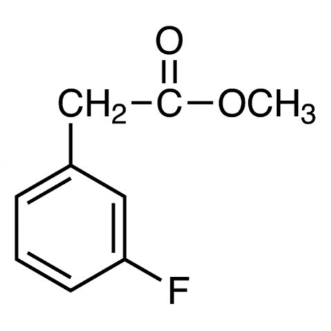 Methyl 3-Fluorophenylacetate 化学構造