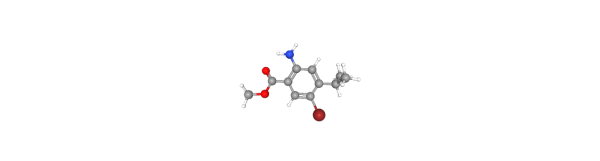 Methyl 2-amino-5-bromo-4-isopropylbenzoate Chemical Structure