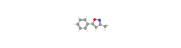 3-Methyl-5-phenylisoxazole Chemical Structure