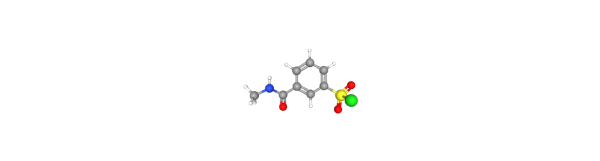 3-[(Methylamino)carbonyl]benzenesulfonyl chloride التركيب الكيميائي