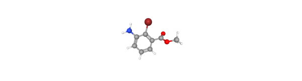 Methyl 3-amino-2-bromobenzoate 化学構造