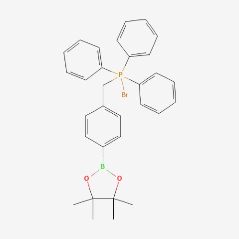 (4-Methylphenylboronic acid pinacol ester)triphenylphosphonium bromide Chemical Structure