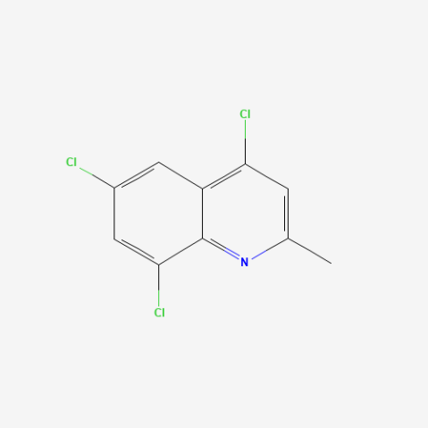 2-Methyl-4,6,8-trichloroquinoline Chemical Structure