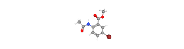 Methyl 2-acetamido-5-bromobenzoate Chemical Structure