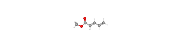 Methyl 2,4-pentadienoate Chemical Structure