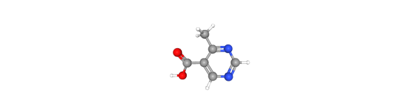 4-Methyl-5-pyrimidinecarboxylic acid 化学構造