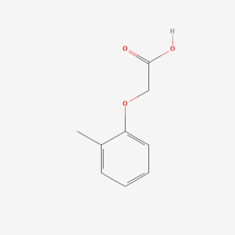 (2-Methylphenoxy)acetic acid Chemical Structure