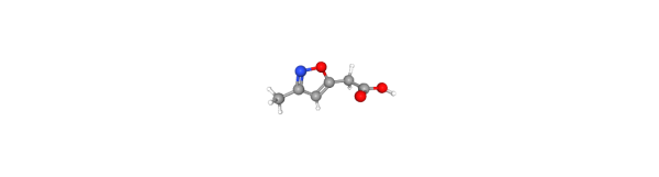 3-Methyl-5-isoxazoleacetic acid التركيب الكيميائي