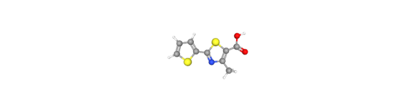 4-Methyl-2-(2-thienyl)thiazole-5-carboxylic acid 化学構造