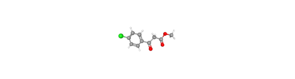 Methyl (4-chlorobenzoyl)acetate Chemische Struktur