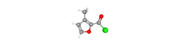 3-Methylfuran-2-carbonyl chloride Chemical Structure