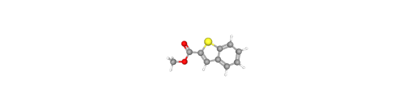 Methyl benzo[b]thiophene-2-carboxylate التركيب الكيميائي