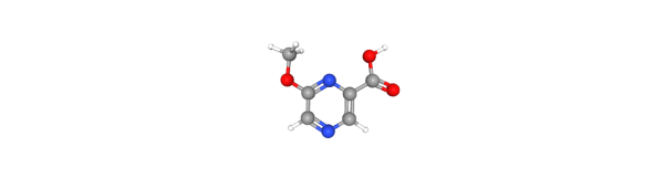 6-Methoxypyrazine-2-carboxylic acid Chemische Struktur