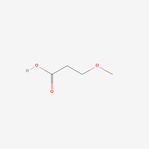 3-Methoxypropionic acid 化学構造