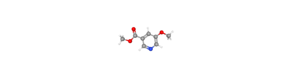 Methyl 5-methoxypyridine-3-carboxylate 化学構造