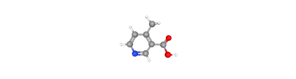 4-Methylpyridine-3-carboxylic acid Chemical Structure