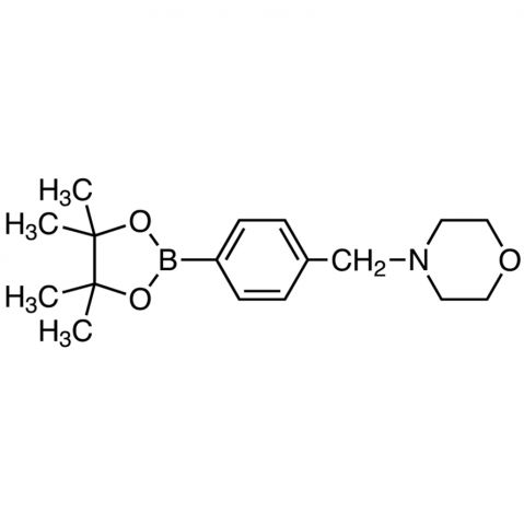 4-(4-Morpholinomethyl)phenylboronic acid pinacol ester Chemical Structure