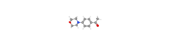 4′-Morpholinoacetophenone Chemische Struktur