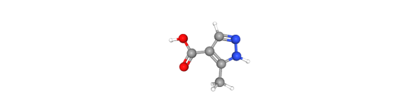 3-Methylpyrazole-4-carboxylic acid Chemical Structure