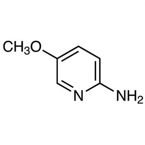 2-Amino-5-methoxypyridine 化学構造