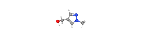 1-Methyl-1H-pyrazole-4-methanol Chemical Structure