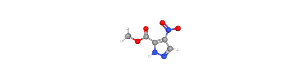 methyl 4-nitro-1H-pyrazole-5-carboxylate التركيب الكيميائي