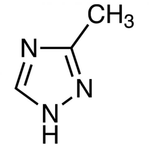 3-methyl-1H-1,2,4-triazole 化学構造