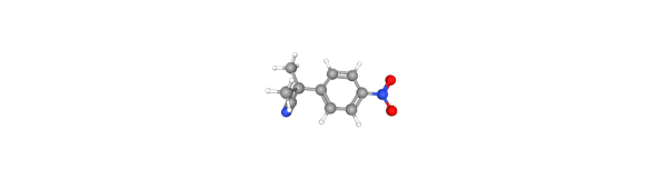 2-methyl-2-(4-nitrophenyl)propanenitrile Chemical Structure