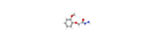 2-(2-Methoxyphenoxy)acetohydrazide Chemical Structure