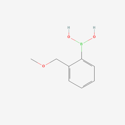 2-Methoxymethylphenylboronic acid التركيب الكيميائي