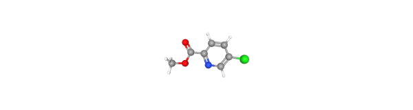 methyl 5-chloropyridine-2-carboxylate Chemical Structure