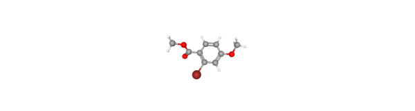 Methyl 2-bromo-4-methoxybenzoate 化学構造