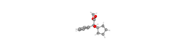 Methyl cyclopentylphenylglycolate 化学構造