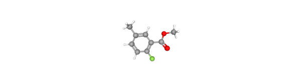 Methyl 2-fluoro-5-methylbenzoate Chemical Structure