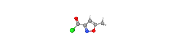 5-Methylisoxazole-3-carbonyl chloride Chemical Structure