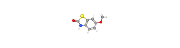 6-Methoxy-2(3h)-benzothiazolone Chemische Struktur