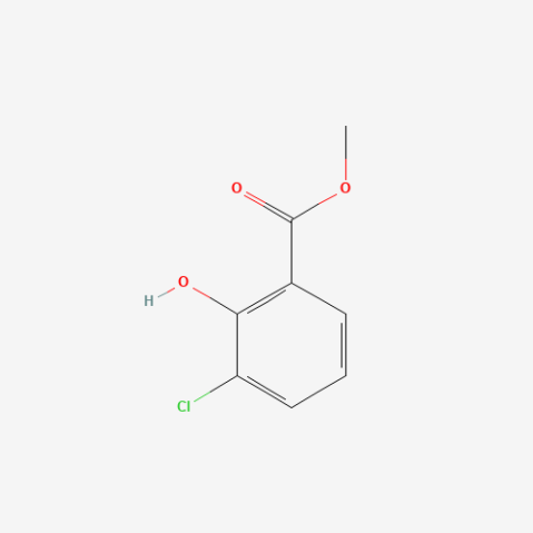 Methyl 3-chloro-2-hydroxybenzoate 化学構造